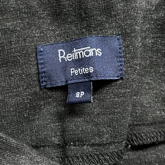 Reitmans Petites Gray Pants - Picture 3 of 5